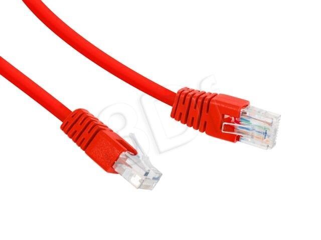 Kaabel PATCH CABLE CAT5E UTP 0.25M/RED PP12-0.25M/R GEMBIRD hind ja info | Juhtmed ja kaablid | hansapost.ee