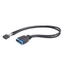 Gembird кабель PIN HEADER USB 3.0 (19 PIN) - USB 2.0 (9 PIN), 30 см цена и информация | Кабели и провода | hansapost.ee