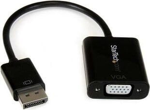 StarTech, DP2VGA3 DisplayPort - D-Sub (VGA), 0,1 m hind ja info | Juhtmed ja kaablid | hansapost.ee