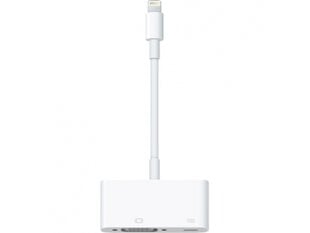 Адаптер Lightning -- VGA, Apple, MD825ZM/A цена и информация | Адаптеры и USB-hub | hansapost.ee