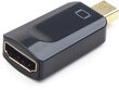Gembird, Mini DP M/HDMI F цена и информация | USB adapterid ja jagajad | hansapost.ee