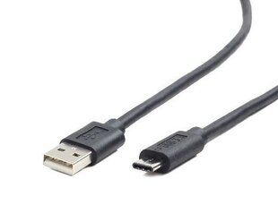 Kaabel Gembird USB 2.0 AC AM-CM, 1 m, must hind ja info | Juhtmed ja kaablid | hansapost.ee