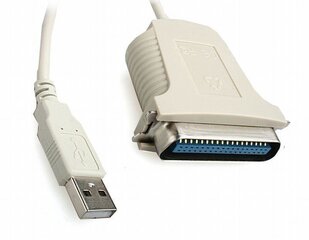 Adapter Gembird USB - LPT Centr onics hind ja info | Juhtmed ja kaablid | hansapost.ee