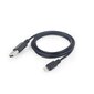 Kaabel Gembird USB data sync and charging lightning cable, 1m, black цена и информация | Juhtmed ja kaablid | hansapost.ee