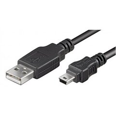 Logilink USB MINI-B 5-pin 180 Cert 1.8m  цена и информация | Кабели и провода | hansapost.ee