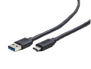 Sidekaabel Gembird USB 3.0, sobib type-C (AM/CM), 1,8 m, must hind ja info | Juhtmed ja kaablid | hansapost.ee