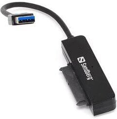 Sandberg 133-87 USB 3.0 to SATA Link цена и информация | USB adapterid ja jagajad | hansapost.ee