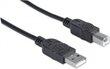 Manhattan USB kaabel 2.0 AM-BM 5m цена и информация | Juhtmed ja kaablid | hansapost.ee