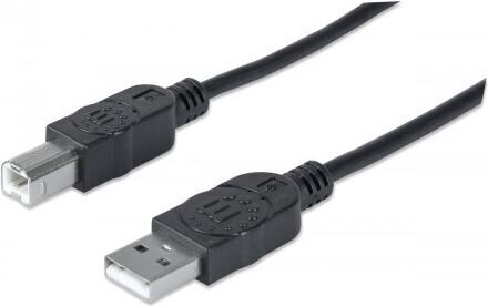 Manhattan USB kaabel 2.0 AM-BM 5m цена и информация | Juhtmed ja kaablid | hansapost.ee