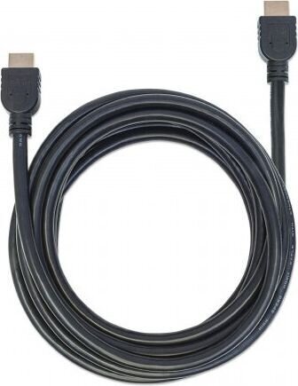 Toetab HDMI Etherneti kanalit Manhattan HDMI/HDMI V2.0 M/M 3D4K CL3 5M цена и информация | Juhtmed ja kaablid | hansapost.ee