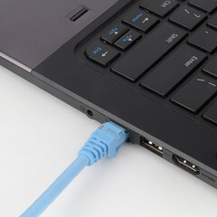 Unitek Cable Patchcord UTP CAT.6 BLUE 5M; Y-C812ABL hind ja info | Unitek Televiisorid ja tarvikud | hansapost.ee