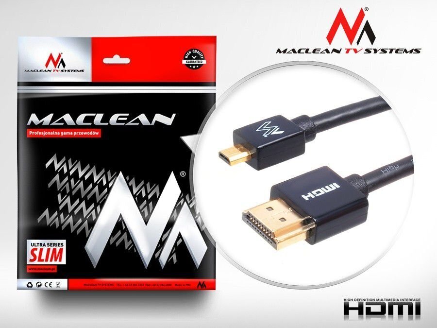 Maclean MCTV-723 hind ja info | Juhtmed ja kaablid | hansapost.ee