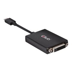 Club 3D, USB-C/DVI-D, 18 cm цена и информация | Кабели и провода | hansapost.ee