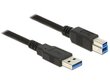 Delock Cable USB 3.0 Type-A male > USB 3.0 Type-B male 2m black цена и информация | Juhtmed ja kaablid | hansapost.ee