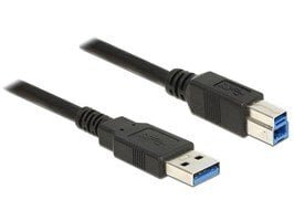 Delock, USB-A/USB-B, 3 м цена и информация | Кабели и провода | hansapost.ee