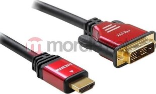 Delock 84342, HDMI/DVI-D, 2 m hind ja info | Juhtmed ja kaablid | hansapost.ee