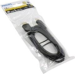 Philips SWV5401H/10 HDMI 3D, UHD 2160P (4K), 1.8 m цена и информация | Кабели и провода | hansapost.ee