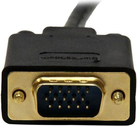 Mini DisplayPort-VGA Adapter Startech MDP2VGAMM6B hind ja info | Juhtmed ja kaablid | hansapost.ee