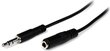 Audio Pikendusjuhe (3.5 mm) Startech MU2MMFS   (2 m) Must price and information | Juhtmed ja kaablid | hansapost.ee