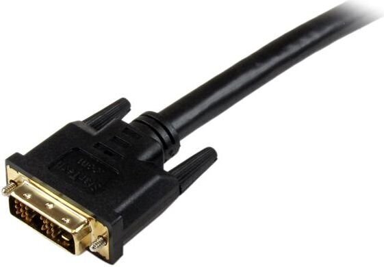 HDMI-DVI Adapter Startech HDDVIMM10M Must 10 m цена и информация | Juhtmed ja kaablid | hansapost.ee