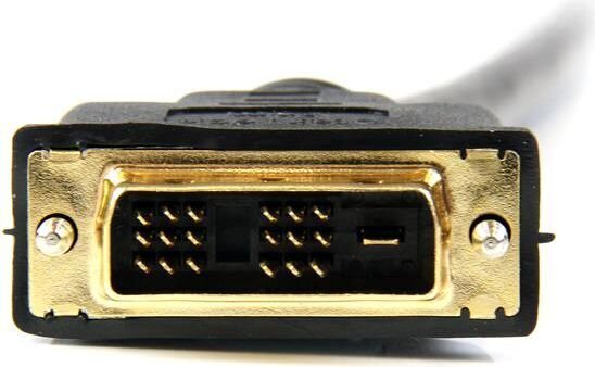 HDMI-DVI Adapter Startech HDDVIMM10M Must 10 m hind ja info | Juhtmed ja kaablid | hansapost.ee