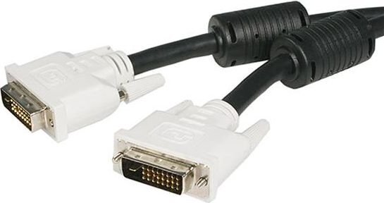 DVI-D Digitaalvideo Kaabel Startech DVIDDMM3M  Valge/Must 3 m hind ja info | Juhtmed ja kaablid | hansapost.ee