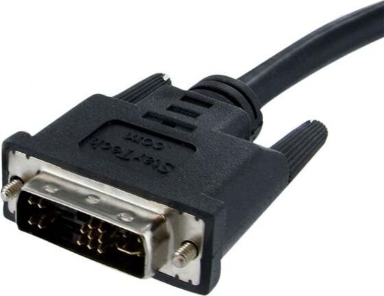 VGA-DVI Adapter Startech DVIVGAMM2M   (2 m) Must цена и информация | Juhtmed ja kaablid | hansapost.ee