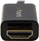 DisplayPort-HDMI Kaabel Startech DP2HDMM2MB   (2 m) Must цена и информация | Juhtmed ja kaablid | hansapost.ee