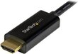 DisplayPort-HDMI Kaabel Startech MDP2HDMM1MB 4K Ultra HD Must 1 m цена и информация | Juhtmed ja kaablid | hansapost.ee