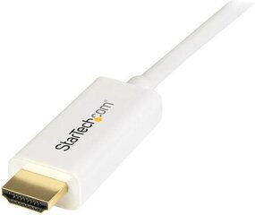 Mini DisplayPort-HDMI Adapter Startech MDP2HDMM1MW 4K Ultra HD 1 m hind ja info | Juhtmed ja kaablid | hansapost.ee