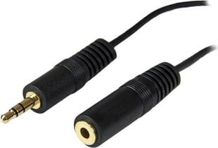 Audio Pikendusjuhe (3.5 mm) Startech MU12MF   3,7 m Must цена и информация | Кабели и провода | hansapost.ee