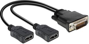 Delock 65280, DMS-59/HDMI, 20 см цена и информация | Кабели и провода | hansapost.ee