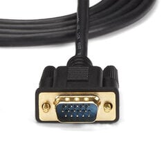 HDMI Startech HD2VGAMM10, VGA/Micro USB, 3 m hind ja info | USB adapterid ja jagajad | hansapost.ee