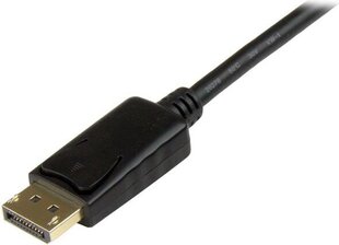 DisplayPort-DVI Kaabel Startech DP2DVI2MM3   95 cm Must hind ja info | Juhtmed ja kaablid | hansapost.ee
