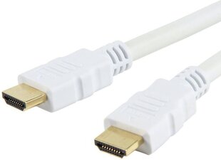 Кабель Techly HDMI-HDMI V1.4 M/M Ethernet 3D4K, белый, 3 м цена и информация | Кабели и провода | hansapost.ee