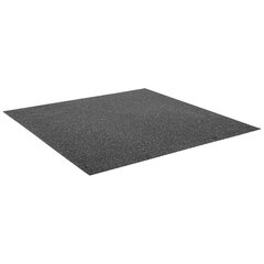 Защитный коврик для пола Gymstick Pro 102x102 см, черный/серый цена и информация | Аксессуары для тренажеров | hansapost.ee