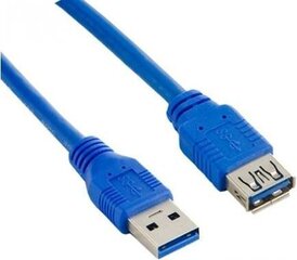 Kaabel Lanberg USB 3.0 AM-AF, 1,8 m hind ja info | Juhtmed ja kaablid | hansapost.ee