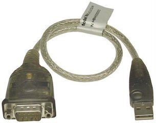 Aten UC-232A, USB-A/RS232, 40 см цена и информация | Кабели и провода | hansapost.ee