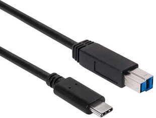 Club 3D CAC-1524, USB-C/USB-B, 1 m hind ja info | Club 3D Televiisorid ja tarvikud | hansapost.ee