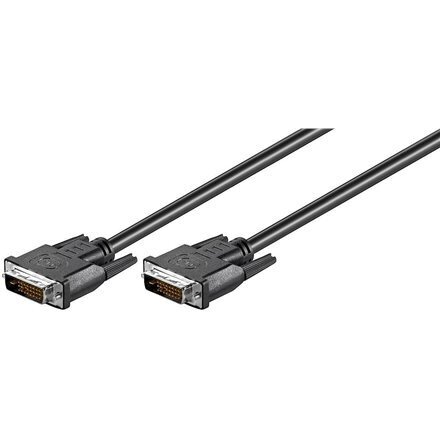 Goobay, 93573 DVI-D male Dual-Link, 1.8 m цена и информация | Juhtmed ja kaablid | hansapost.ee