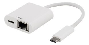 Deltaco USBC-GIGA2, RJ45/USB-C hind ja info | USB adapterid ja jagajad | hansapost.ee