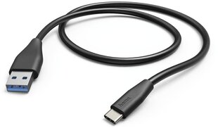 Juhe Hama USB 3.1 A > Type C pistik 1,5m, 00178396 hind ja info | Juhtmed ja kaablid | hansapost.ee