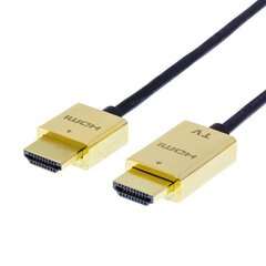 Deltaco HDMI-1043-K, HDMI, 3m hind ja info | Juhtmed ja kaablid | hansapost.ee
