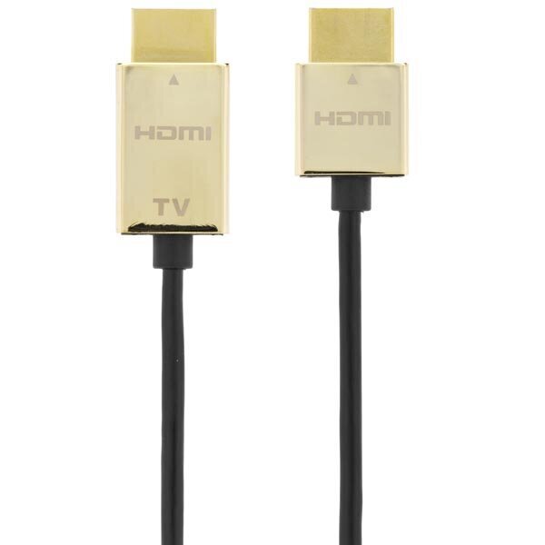Deltaco HDMI-1043-K, HDMI, 3m цена и информация | Juhtmed ja kaablid | hansapost.ee