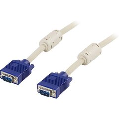 Deltaco RGB-2, HD-15, 2m price and information | Wires and cables | hansapost.ee