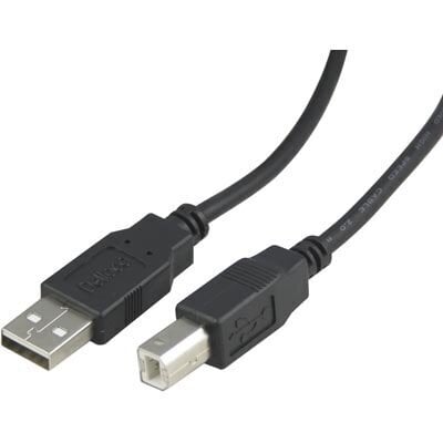 USB kaabel Deltaco USB-218S, USB 2.0 A male - B male, 2 m цена и информация | Juhtmed ja kaablid | hansapost.ee