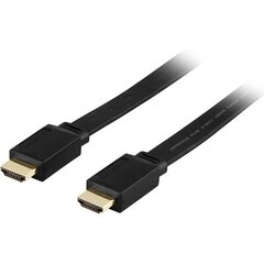 Deltaco HDMI-1070F, HDMI, 10m hind ja info | Juhtmed ja kaablid | hansapost.ee