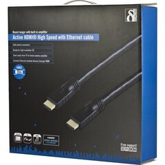 Deltaco HDMI-1200, HDMI, 20 m hind ja info | Juhtmed ja kaablid | hansapost.ee