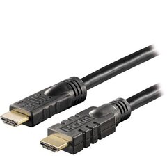 Deltaco HDMI-1200, HDMI, 20 м цена и информация | Кабели и провода | hansapost.ee