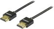 Deltaco HDMI-1093, HDMI, 3m цена и информация | Juhtmed ja kaablid | hansapost.ee